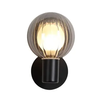 Applique Salle de bain Luminsphere 7W Max LED Noir SEARCHLIGHT 30506BK