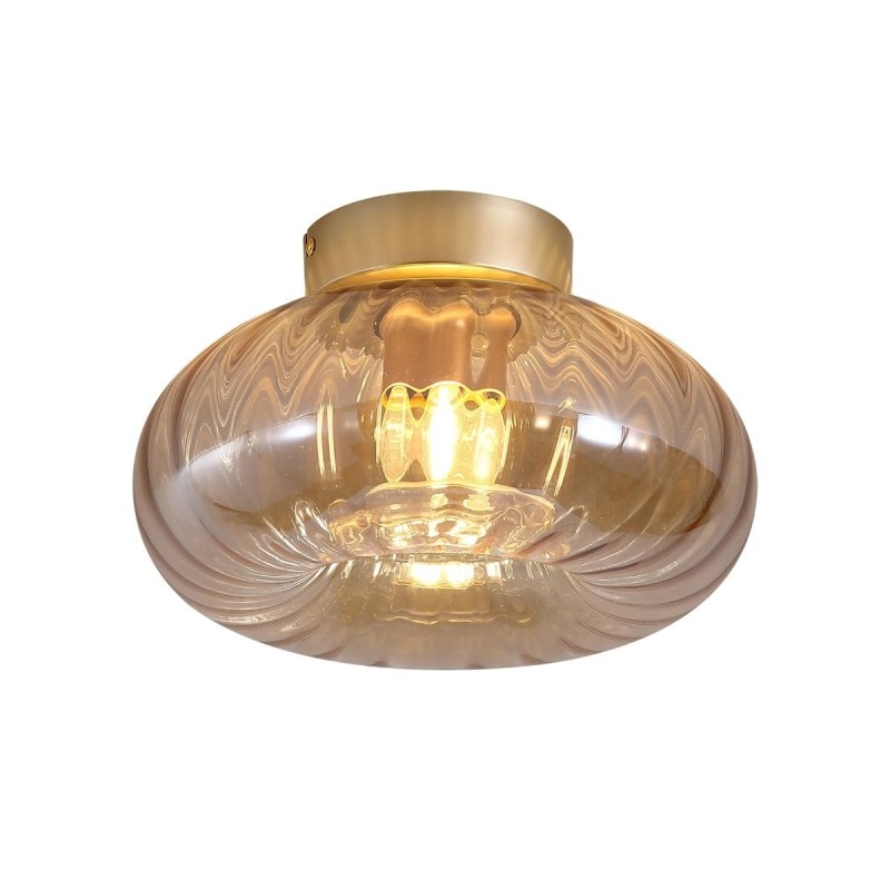 Plafonnier Cove 60W Max Or SEARCHLIGHT 32156-28GO