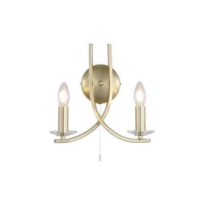 Applique Ascona 60W Max Laiton SEARCHLIGHT 4162-2SB