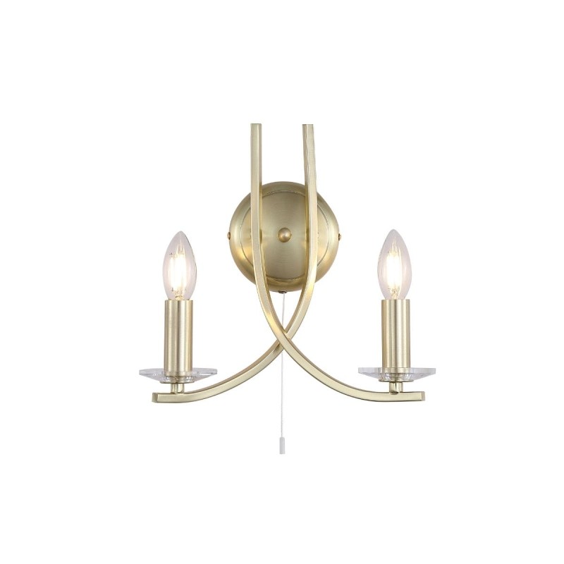 Applique Ascona 60W Max Laiton SEARCHLIGHT 4162-2SB