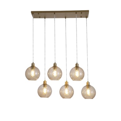 Suspension Amsterdam 60W Max Or SEARCHLIGHT 44520-6CP