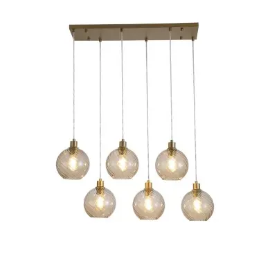 Suspension Amsterdam 60W Max Or SEARCHLIGHT 44520-6CP