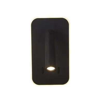 Applique Sonny 9W LED Noir SEARCHLIGHT 49320BK