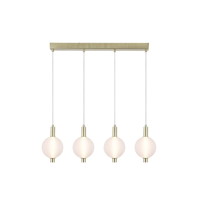 Suspension Cyclone 20W LED Laiton SEARCHLIGHT 69410-4SB