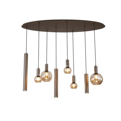 Suspension Divine 60W Max / Latte SEARCHLIGHT 76318-8LT