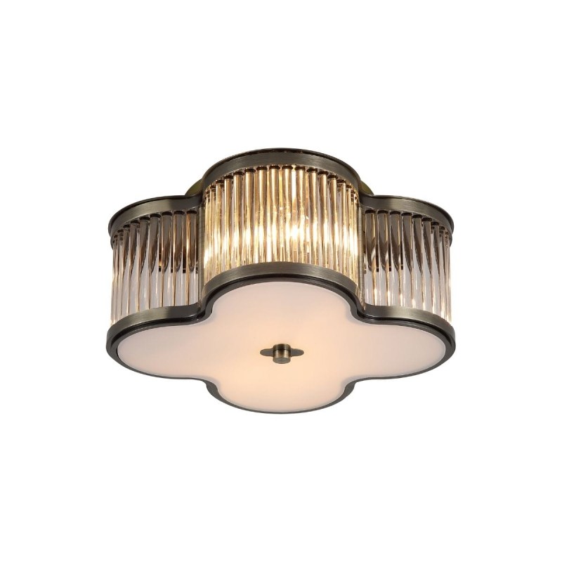 Plafonnier Lotus 40W Max Laiton SEARCHLIGHT 77210-2AB