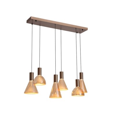 Suspension Cannes 41W LED Latte SEARCHLIGHT 77410-6AM