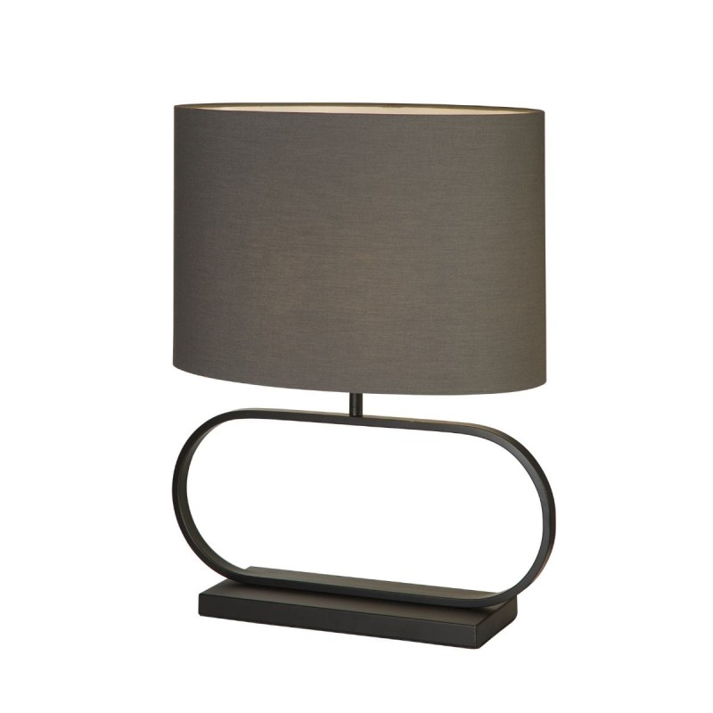 Lampe Sleek 60W Max Noir mat Gris SEARCHLIGHT 92101GY