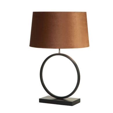 Lampe Elegant 60W Max Noir mat Orange SEARCHLIGHT 93101OR