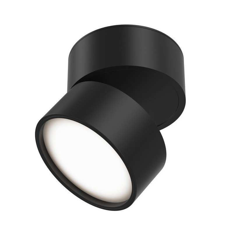 Plafonnier Onda Noir LED 12W 3000K MAYTONI C024CL-L12B3K