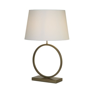 Lampe Elegant 60W Max Bronze Blanc SEARCHLIGHT 93102WH