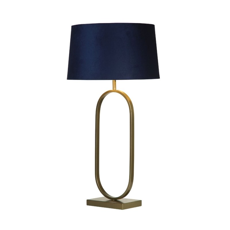 Lampe Modish 60W Max Bronze Bleu marine SEARCHLIGHT 94102AZ