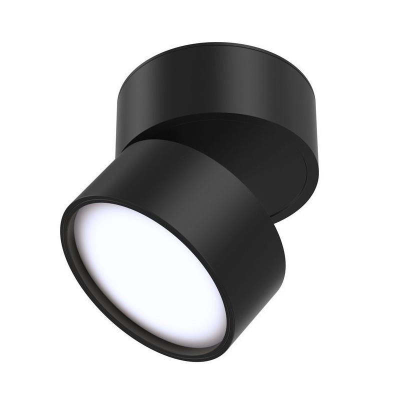 Plafonnier Onda Noir LED 12W 4000K MAYTONI C024CL-L12B4K