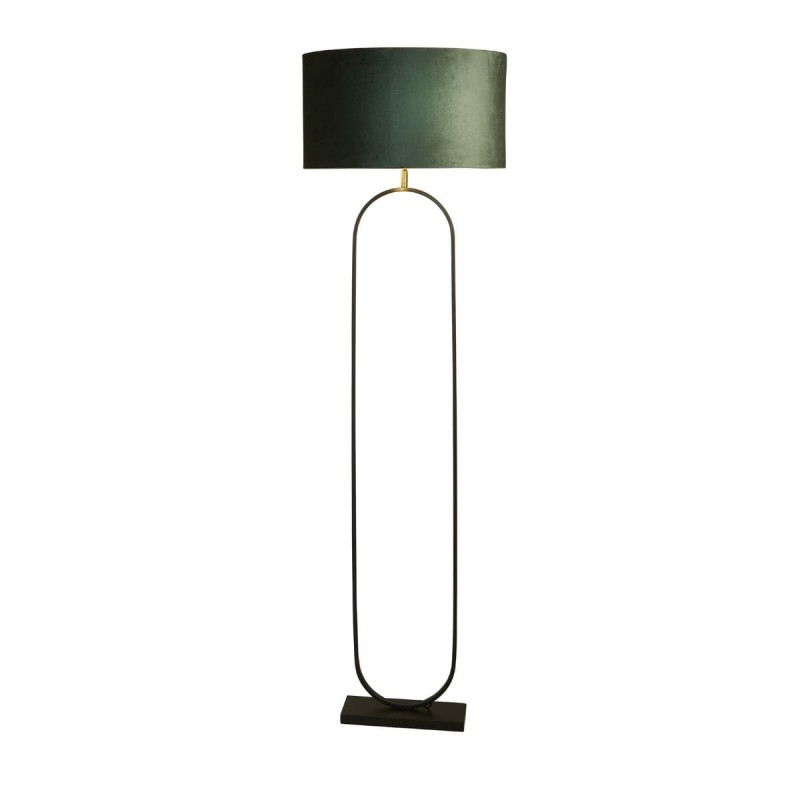 Lampadaire Modish 60W Max Noir mat Vert foncé et or SEARCHLIGHT 95101GR