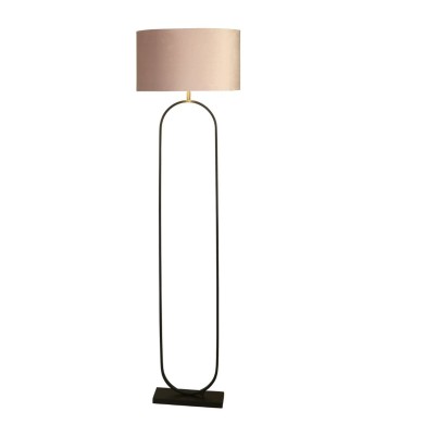 Lampadaire Modish 60W Max Noir mat, rose et argent SEARCHLIGHT 95101PI