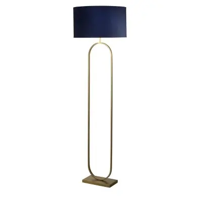 Lampadaire Modish 60W Max Bronze, bleu marine et or SEARCHLIGHT 95102AZ