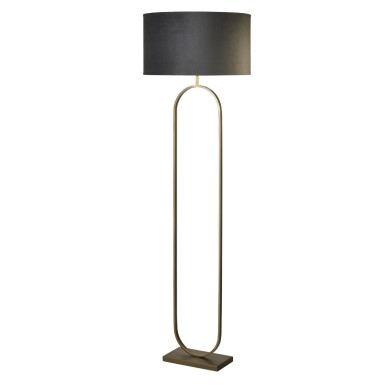 Lampadaire Modish 60W Max Bronze, gris et argent SEARCHLIGHT 95102DGY