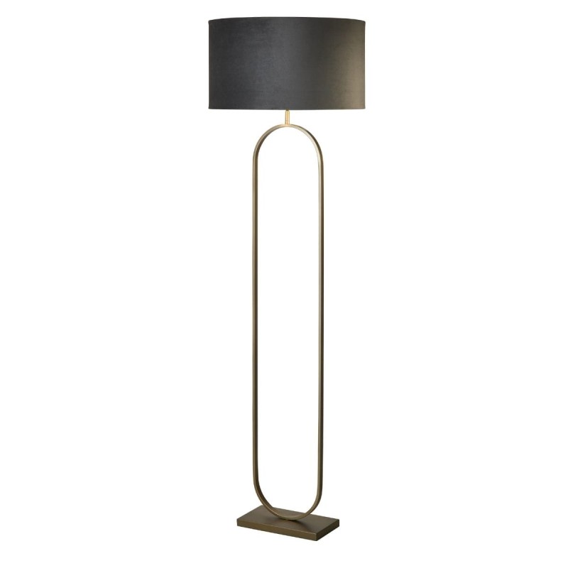 Lampadaire Modish 60W Max Bronze, gris et argent SEARCHLIGHT 95102DGY