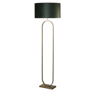 Lampadaire Modish 60W Max Bronze, vert et or SEARCHLIGHT 95102GR