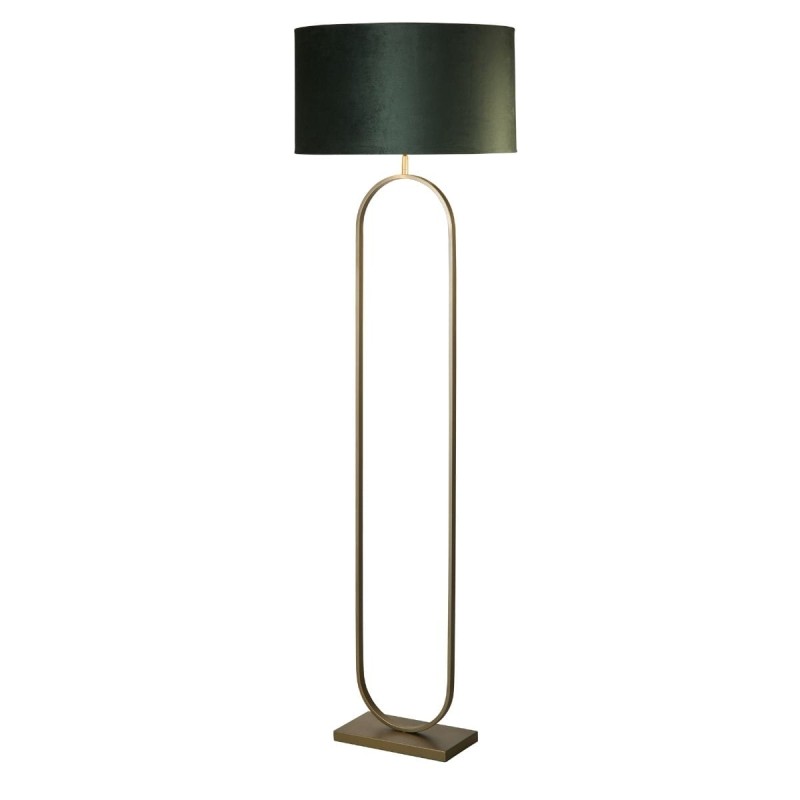Lampadaire Modish 60W Max Bronze, vert et or SEARCHLIGHT 95102GR