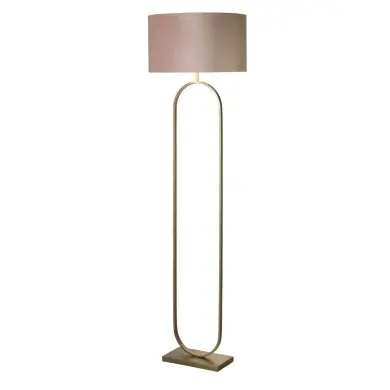 Lampadaire Modish 60W Max Bronze, rose et argent SEARCHLIGHT 95102PI
