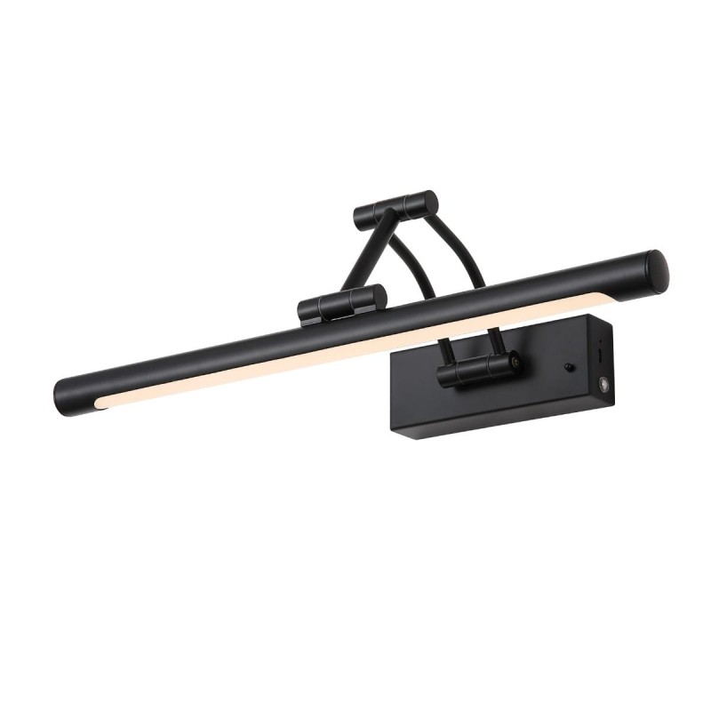 Applique Herron 3W LED Noir et blanc SEARCHLIGHT 96510-45BK