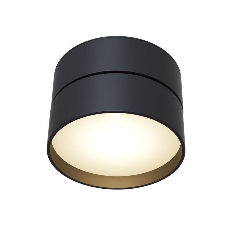 Plafonnier Onda Noir LED 18W MAYTONI C024CL-L18B