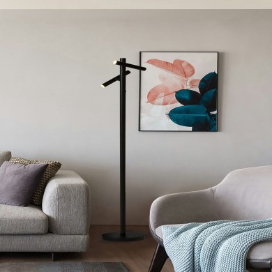 Lampadaire Rechargeable 5W Noir mat SEARCHLIGHT 10460BK