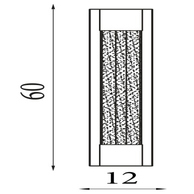 Applique Salle de bain Sacramento 11W LED Or SEARCHLIGHT 17670GO