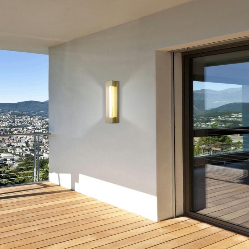 Applique Salle de bain Sacramento 11W LED Or SEARCHLIGHT 17670GO