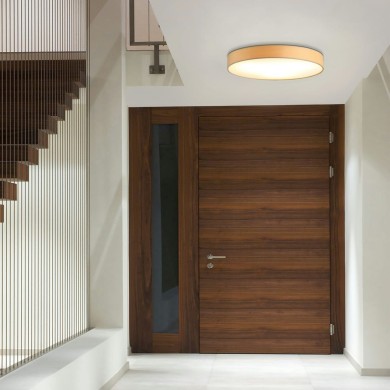 Plafonnier Drum 60W Max Champagne SEARCHLIGHT 23298-3CP