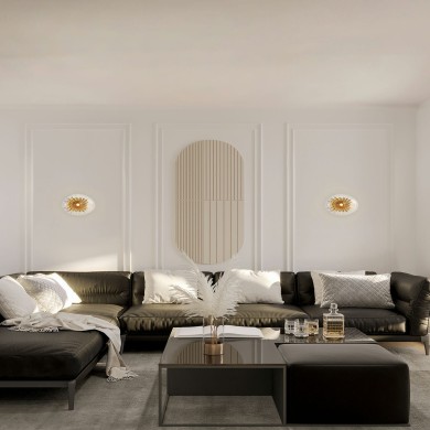 Applique Sunbeam 7W Max LED Noir SEARCHLIGHT 24122-1BK