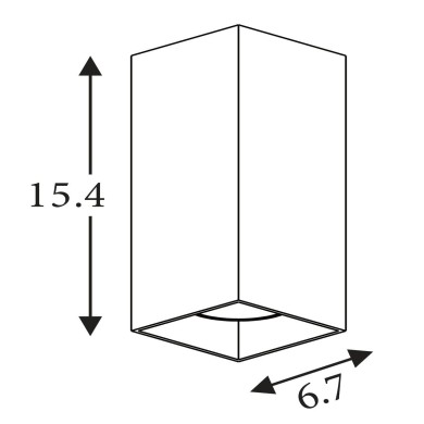 Applique Don 10W Max LED Or SEARCHLIGHT 24126GO