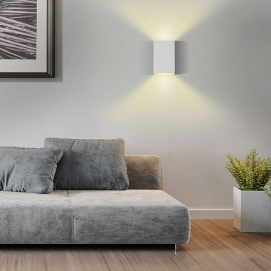 Applique Don 10W Max LED Blanc SEARCHLIGHT 24126WH