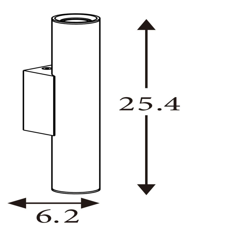 Applique Beacon 10W Max LED Latte SEARCHLIGHT 28125LT