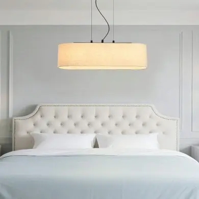 Suspension Hessian 60W Max Noir SEARCHLIGHT 30503-3BK