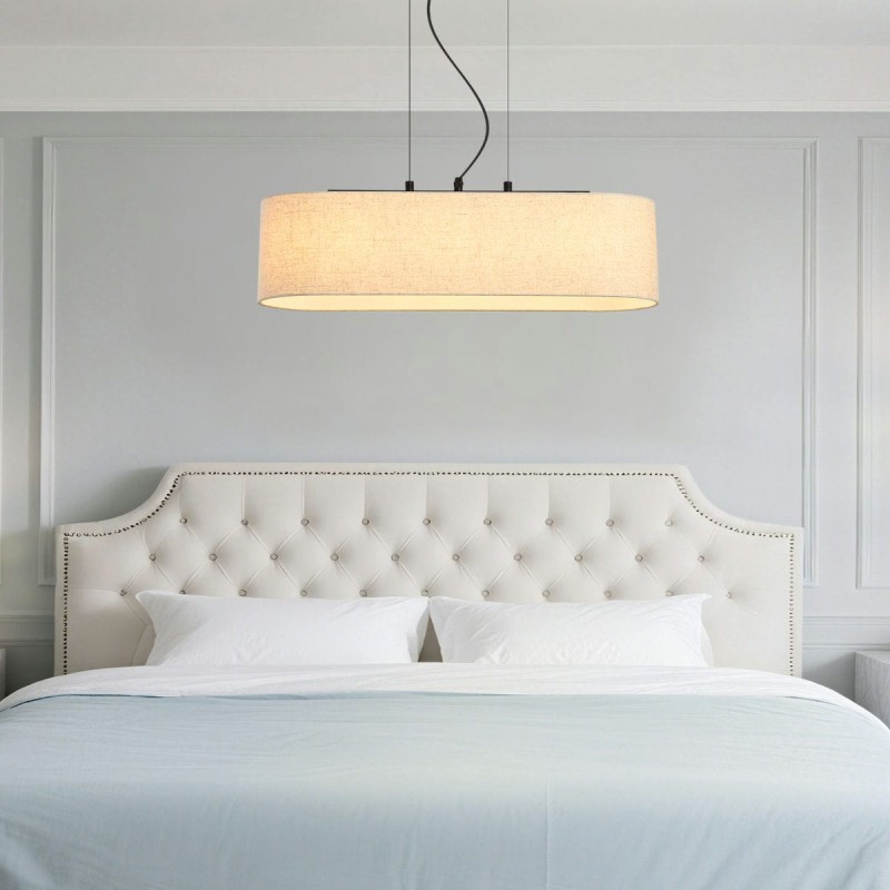 Suspension Hessian 60W Max Noir SEARCHLIGHT 30503-3BK