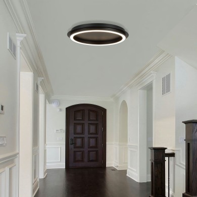 Plafonnier Stellaris 16W LED Noir SEARCHLIGHT 31283-36BK