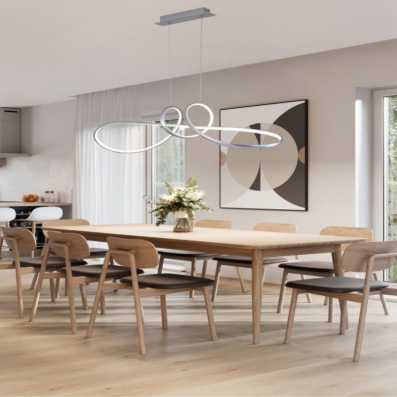 Suspension Maisie 41W LED Gris SEARCHLIGHT 36524GY