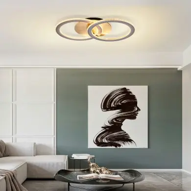 Plafonnier Specs 24W LED Latte SEARCHLIGHT 37122CP