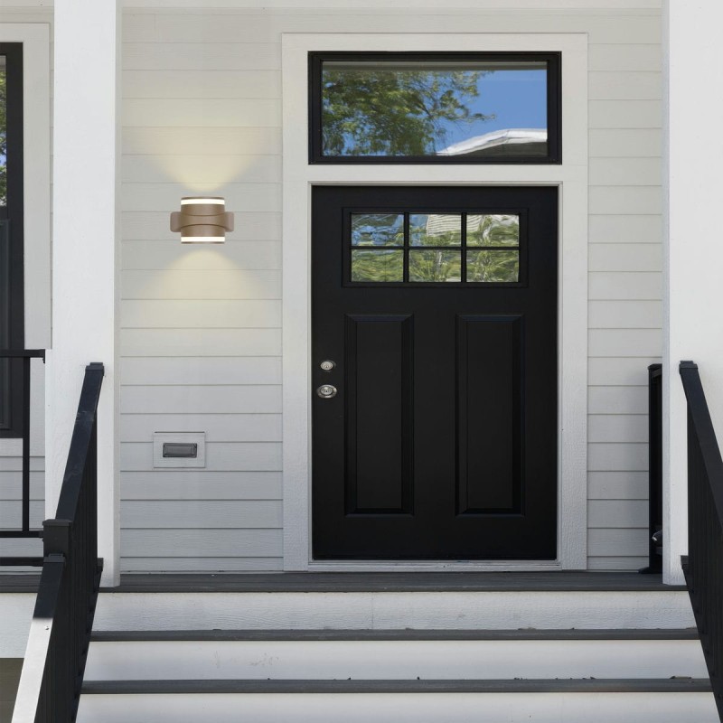 Applique Extérieur Grip 13W LED Or SEARCHLIGHT 39390GO