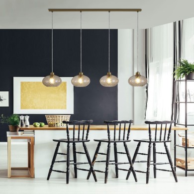 Suspension Amsterdam 60W Max Or SEARCHLIGHT 44520-4CP