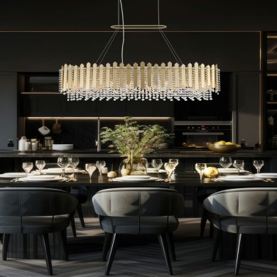 Suspension Heritage 60W Max Or SEARCHLIGHT 44711-8GO