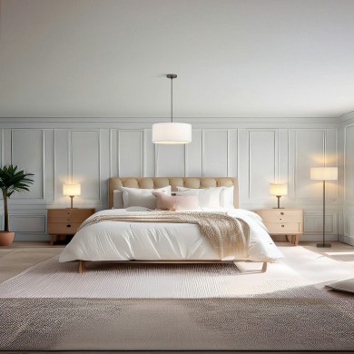 Suspension Chelsea 60W Max Latte SEARCHLIGHT 50503LT