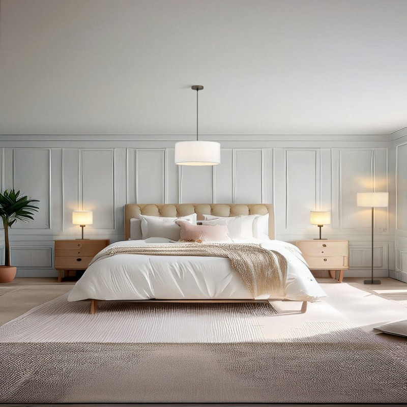 Suspension Chelsea 60W Max Latte SEARCHLIGHT 50503LT