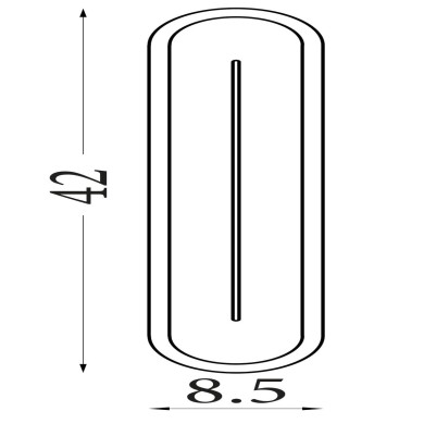 Applique Clamp 14W LED Laiton SEARCHLIGHT 55910SB