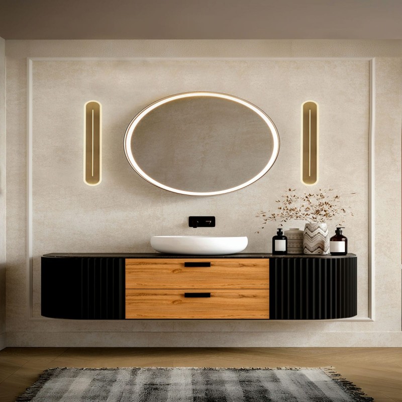 Applique Clamp 14W LED Laiton SEARCHLIGHT 55910SB