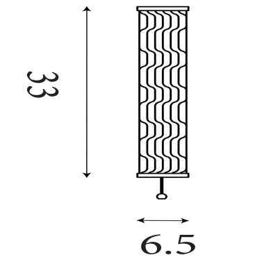 Applique Salle de bain Vibrate 12W LED Noir SEARCHLIGHT 66310-1BK