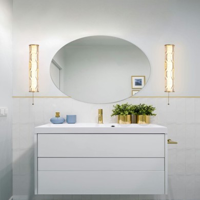 Applique Salle de bain Vibrate 13W LED Or SEARCHLIGHT 66311-1GO