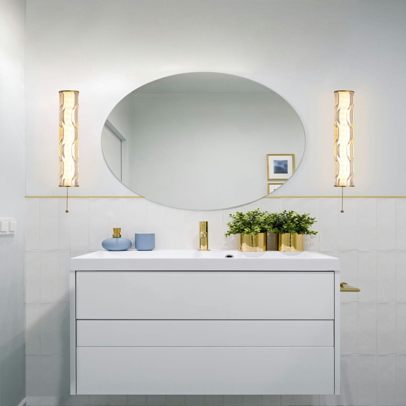 Applique Salle de bain Vibrate 13W LED Or SEARCHLIGHT 66311-1GO